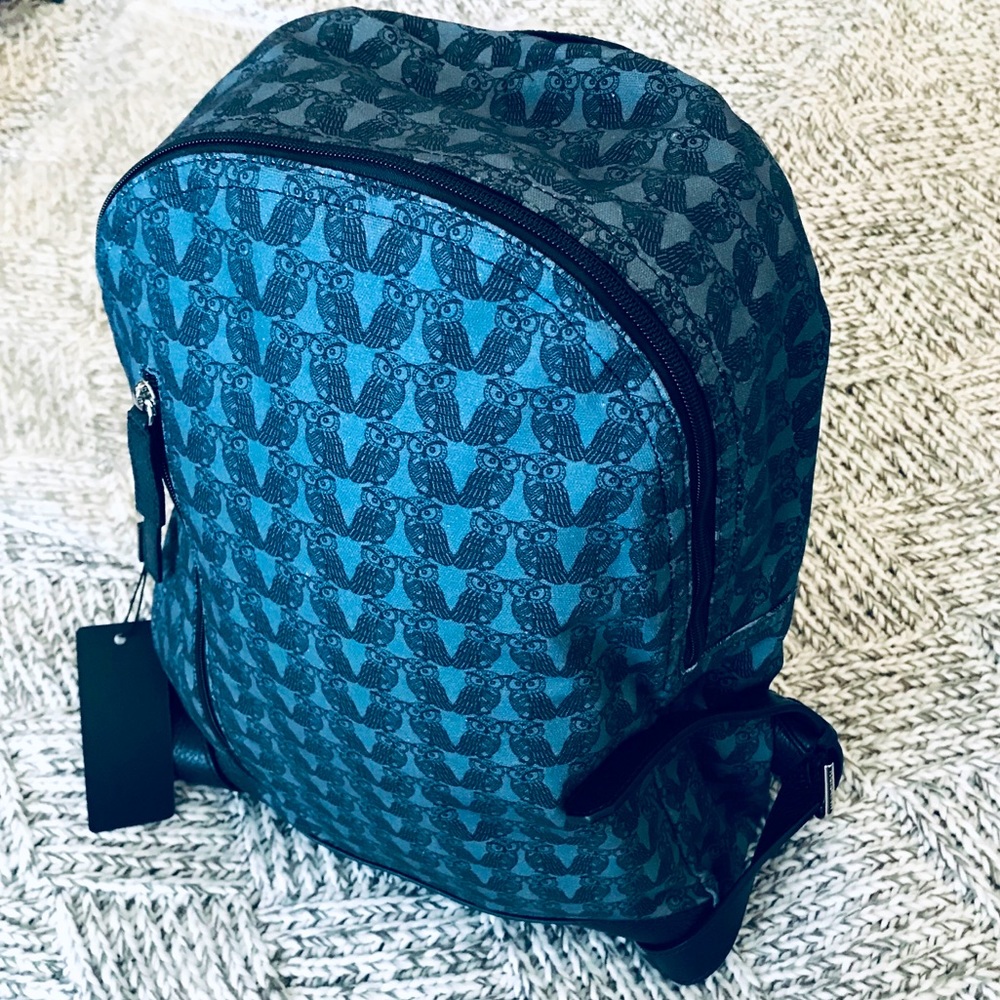 🦉 RARE DOLCE & GABBANA Owl Print Backpack
